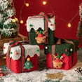 thumbnail image 2 of Christmas Gift Box 13.5cm, Thickened Cardboard with Lamb Wool, Festive Design for Apple & Candies, 2 of 10