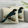 thumbnail image 3 of COMIO Throw Pillow Covers Watercolor Bird with Quotes Cushion Pillow Case Home Decor Pillowcase, 3 of 5