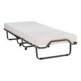 thumbnail image 1 of Linon Luxor Metal Frame Folding Bed with Cover in Gray, 1 of 16