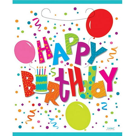 Birthday Bugs - Birthday Jamboree Favor Bags, 8pk