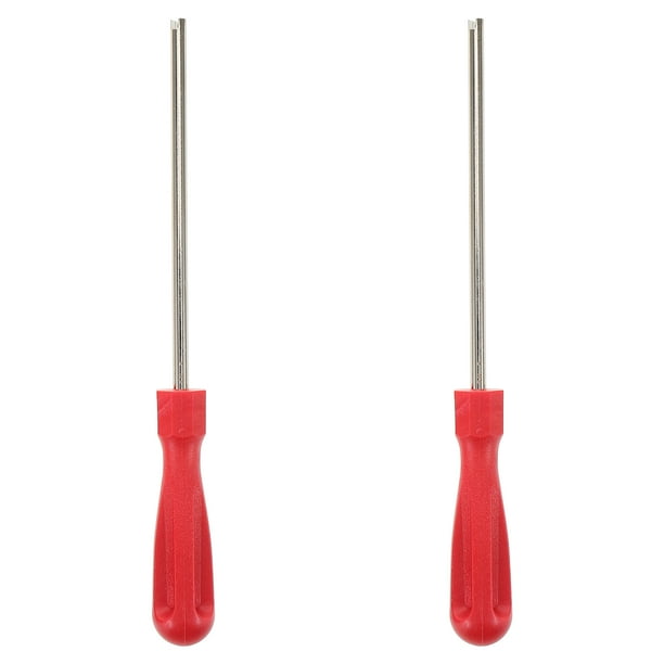 1 par de herramientas de extracción de núcleo con mango, Extractor de núcleo de válvula de neumático, herramientas de instalación para reparación de neumáticos de bicicleta y coche