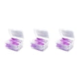thumbnail image 4 of Seitruly 40 Uds cepillo interdental cabeza cepillos de herramienta de higiene bucal interior de mano hogar viajes vacaciones púrpura 1,2-1,5mm Type1 NO1 Seitruly  CBP089682, 4 of 6
