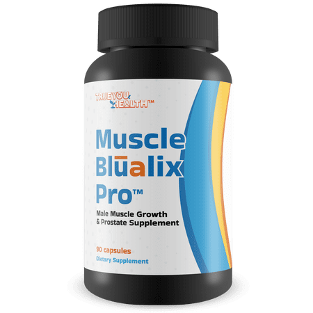 Muscle Blualix Pro - Premium Prostate Supplement for Men - Promote Healthy Energy & Motivation - Vitamin D & Zinc & Turmeric Prostate Formula - Antioxidant Prostate Support for Male Health & Wellness