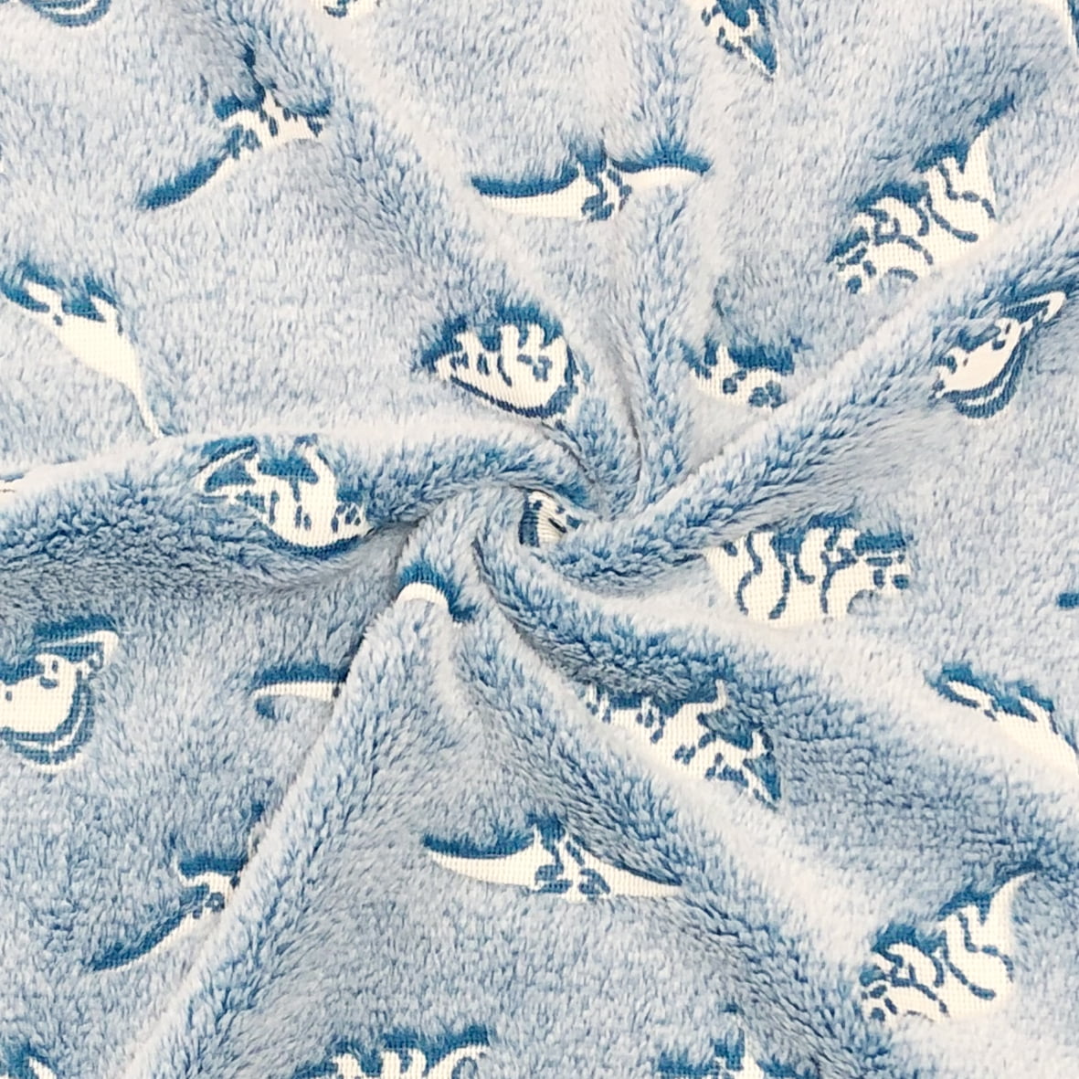 Kids Glow in the Dark Dinosaur Hooded Throw