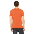 thumbnail image 4 of BELLA + CANVAS Men’s Jersey Tee, 100 Cotton, Short Sleeve Crew T-Shirt, Orange, Sizes S-4XL, 4 of 4