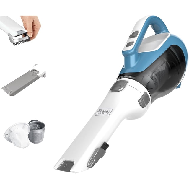 Aspiradora de mano inalámbrica de litio Black + Decker CHV1410L de 16 V