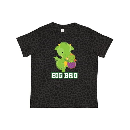 

Inktastic Brother Dragon Boys Big Bro Gift Toddler Boy Girl T-Shirt