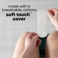 thumbnail image 6 of U by Kotex Clean & Secure Hypoallergenic Panty Liners, Light Absorbency, Regular Length, 64 Count, 6 of 9