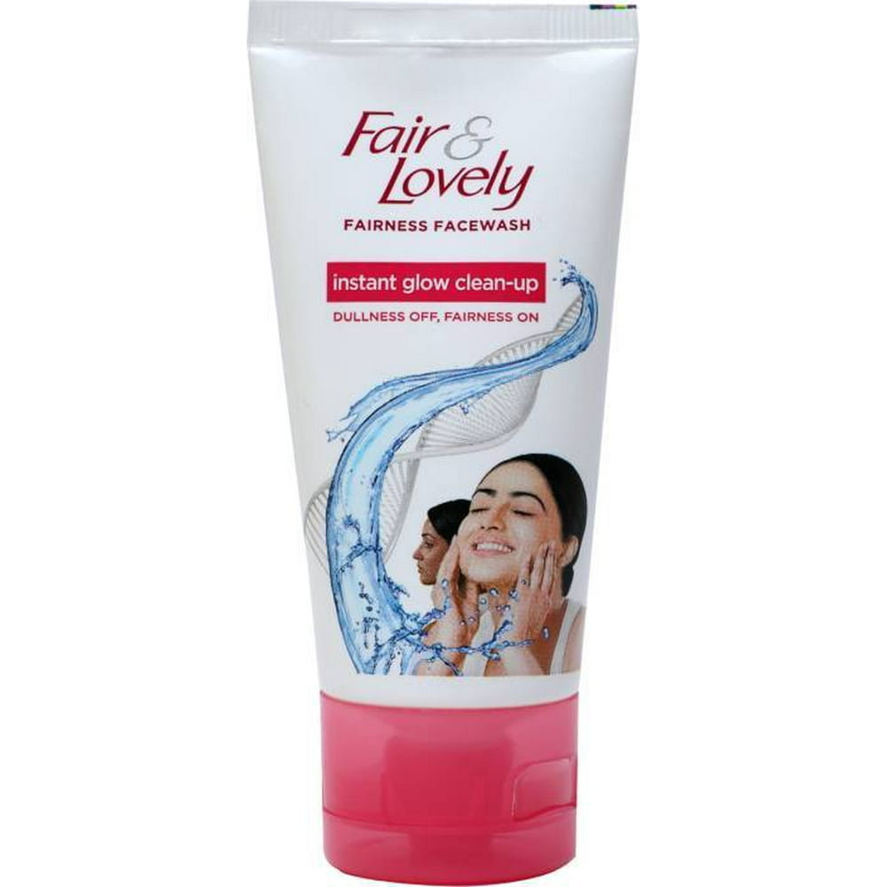 Fair Lovely Fairness Face Wash Instant Glow Cleanup 100g Walmart