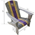 thumbnail image 3 of Imperial Minnesota Vikings Wooden Adirondack Chair, 3 of 3