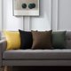 thumbnail image 2 of Paquete de 2 fundas de almohada decorativas para exteriores, funda de cojín cuadrada para jardín, funda de almohada para patio, tienda de campaña, sofá, 2 of 3