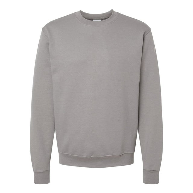 Champion Chandail à Col Rond Powerblend pour Hommes, 3TG, Gris Pierre
