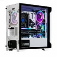 thumbnail image 3 of Velztorm Tempix Custom Built Gaming Desktop PC White (Intel Core i5-10400F 6-Core, 32GB RAM, 1TB m.2 SATA SSD + 2TB HDD (3.5), Radeon RX 6700 XT, Wifi, Bluetooth, 5xUSB 3.0, 1xHDMI, Win 10 Home), 3 of 7