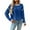 C, variant on Breezora Women's Contrast Color Long Sleeve Sweatshirt Casual Loose Fit Patchwork Knit Pullover Top L Size