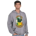 thumbnail image 4 of Bluto St Paddys Down For Shenanigans Zip Hoodie Sweatshirt Men Brisco Brands S, 4 of 6