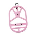 thumbnail image 3 of Cesta con Clip para calzado, soporte para zapatos para mochila, estante, cubierta de silicona para zapatos que ahorra espacio para actividades al aire Rosa, 3 of 8