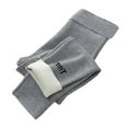 thumbnail image 2 of Bnwani Toddler Girl Leggings Winter Thick Fleece Warm Casual Gray, 2 of 6