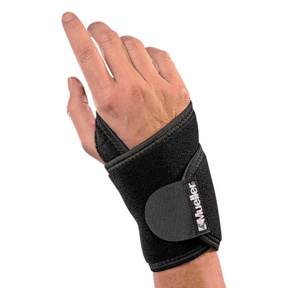 Mueller Adjustable Wrist Support Wrap, Black, Small/Medium Walmart
