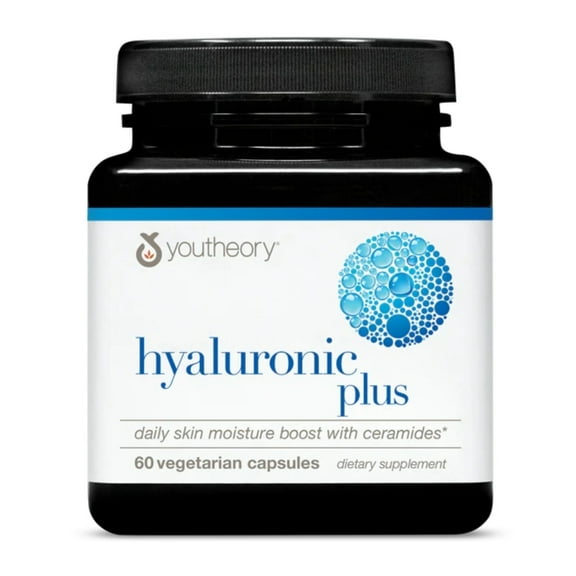 Youtheory Hyaluronic Plus Vegetarian Capsules 60ct