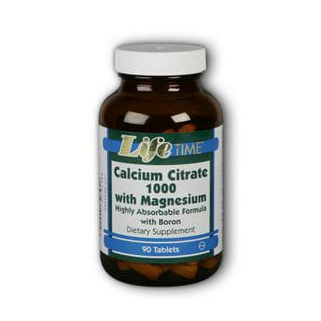 Calcium Citrate 1000 With Magnesium, Aspartate and Boron LifeTime 90 Tabs