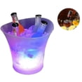 thumbnail image 3 of Led Ice Bucket, 5l Large Capacity Bottle Cooler - Champagne Cooler - Wine Cooler - Beverage Cooler - Cooler Led Waterproof With Color Change, For Part, 3 of 5