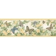 thumbnail image 2 of Brewster 137B38633 Kitchen Bath Bed Resource III Butterflies Wall Border, 6.875-Inch by 180-Inch, Yellow, 2 of 2