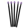 thumbnail image 5 of CIMAXIC 5PCS Eye Makeup Set Brush in Purple for Professional Makeup Artists with Round Handle, 5 of 8