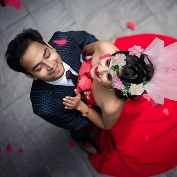 FRCOLOR  Veil Garland Fancy Wedding Crown Headwear Wreaths Garlands Bride