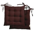 thumbnail image 1 of Vargottam Set of 2 Comfortable Chair Pads Seat Cushion with Full-Length Ties for Non-Slip Support Polyester Filling for Dining | Office | Kitchen Reduces Pressure & Washable, 1 of 9