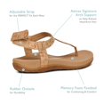 thumbnail image 6 of Aetrex Women's Jane Orthopedic Ankle Strap Thong Sandals for Women Dressy, 6 of 6
