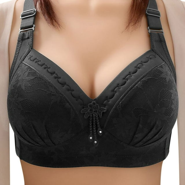 Sujetador sin aros y con fruncido fino para mujer: ropa interior cómoda con colección superior, nailon/spandex, tallas M-XXXXL, para todas las estaciones.