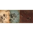 thumbnail image 3 of Loreth, Lanie 14x8 Black Modern Framed Museum Art Print Titled - Translucent Garden - With Teal I, 3 of 5