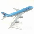 thumbnail image 6 of 16CM 747  model Series Plane Model Toy Alloy Metal Toys and Hobbies Diecast Airplanes Building Kit with Wheels Planes, 6 of 10