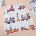 thumbnail image 6 of Fire Engine Car Truck Womens Oversized Sweatshirts Hoodies Crewneck Casual Tops Comfy FallWinter Clothes 2024, 6 of 7