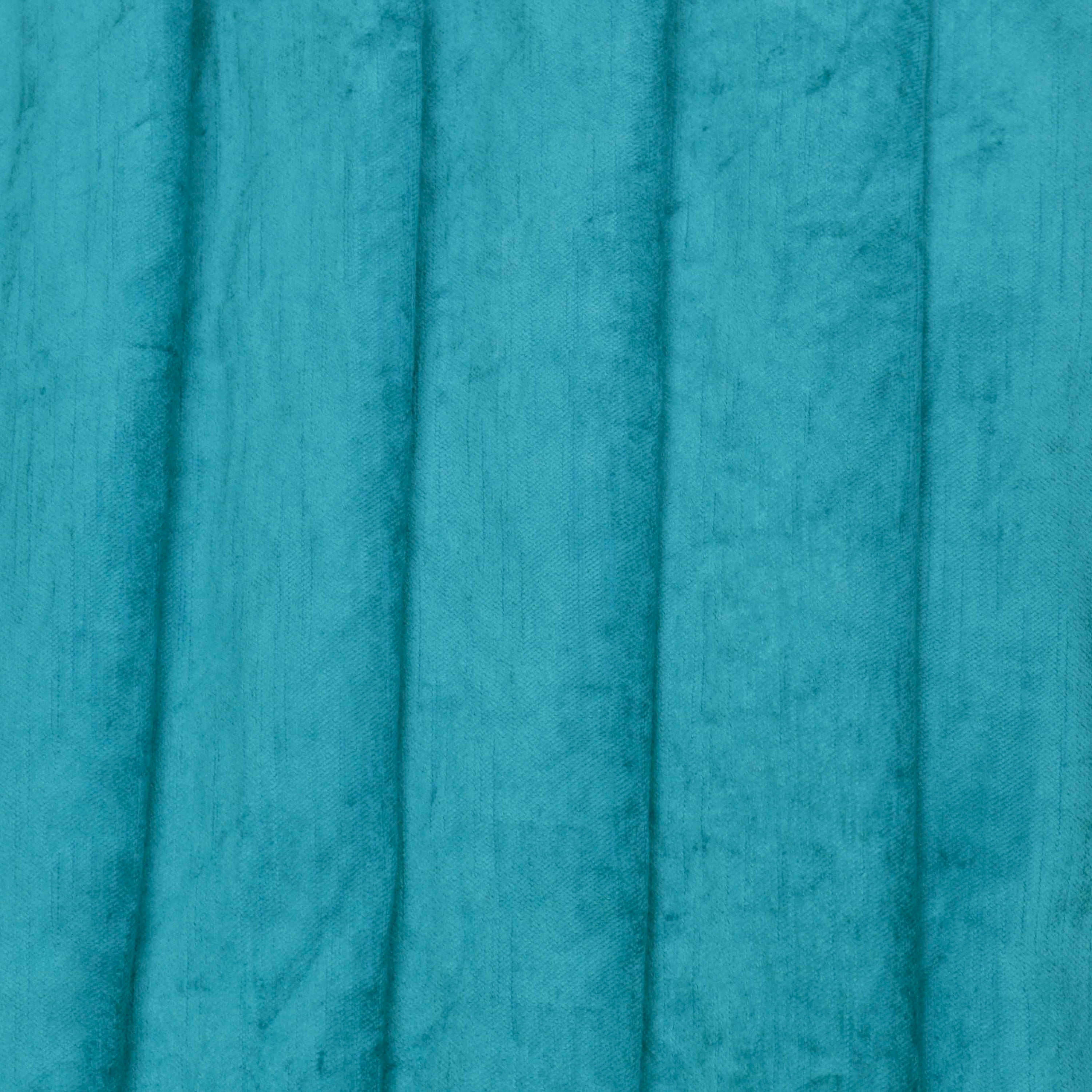 Turquoise Blue Cotton Velour Fabric – Nature's Fabrics