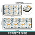 thumbnail image 7 of Colorful Dinosaurs Cacti Roar Pattern Kitchen Rugs Sets Of 2,Anti Fatigue Kitchen Mat Rugs Non Slip Washable,Decorative Kitchen Floor Mats for Kitchen,Sink,Laundry,17"X30"+17"X47", 7 of 7