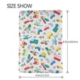 thumbnail image 3 of Pofeuu Transport1 Print Travel Document Organizer Passport Holder Men Women for Family (6.5 in x 4.5 in),Wallet Holder Credit Card Clutch Bag Case, 3 of 5