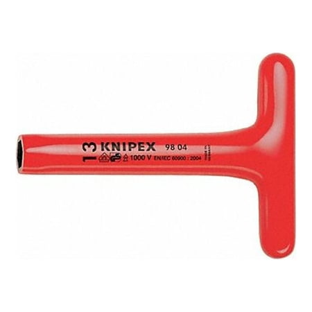 UPC: 0843221017163 | KNIPEX 98 04 10 Nut Drivers with T-handle 10mm