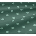 thumbnail image 6 of oneOone Viscose Jersey Dusty Teal Green Fabric Polka Sewing Fabric By The Yard Printed Diy Clothing Sewing Supplies 60 Inch Wide, 6 of 7