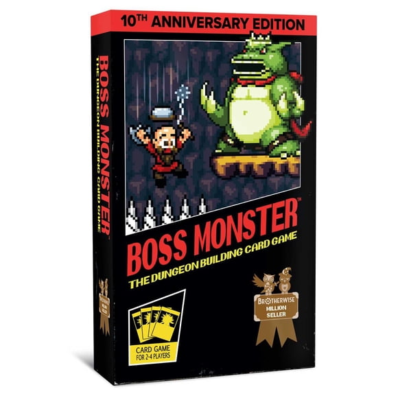 Juego de mesa de estrategia Brotherwise Games Boss Monster 10th