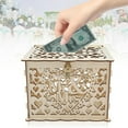 thumbnail image 3 of Nikou Caja de Tarjeta de Boda con Llaves, Hermosa decoración Caja de Regalo de Bricolaje para Fiesta de cumpleaños, 3 of 8