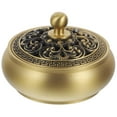 thumbnail image 4 of BRIGHTFUFU 1Pc Three Legged Brass Incense Burner for Home Décor and in Golden Color, 4 of 8