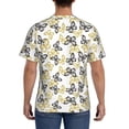 thumbnail image 2 of Rocae Golden Glitter Butterflies for Men's Moisture-Wicking Crew Tee - T-Shirt for Sports, Outdoor Activities, and Casual WearXX-Large, 2 of 9