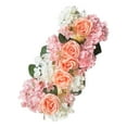 thumbnail image 3 of de flores para pared de flores, flores artificiales para decoración de pared, pared de flores, boda, despedida de soltera y baby amarillo rosa blanco Macarena Flores de arco de boda, 3 of 8
