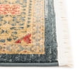 thumbnail image 5 of Unique Loom Palace Collection Area Rug - Jefferson (2' x 6' 1" Runner Navy Blue/Red), 5 of 6