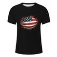 thumbnail image 4 of Men's Clothing Men's Fashion Rugby Print Short Breathable And Comfortable T Shirt Men Clothes Men Summer Fashion Tops Fitted Shirt Pack of Long Sleeve T Fitted Long Sleeve Tops Black 3XL, 4 of 4