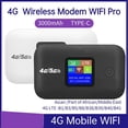 thumbnail image 2 of A8 4G Lte Router Inalámbrico Wifi Módem Portátil 3000mAh Mini Hotspot Exterior Pocket Mifi 150mbps con Repetidor de Tarjeta SIM,B, 2 of 7