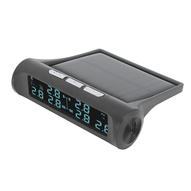 Monitor de presión de neumáticos solar, TPMS inalámbrico con energía solar Monitor TPMS inalámbrico con energía solar Monitor de presión de neumáticos TPMS Características líderes en su clase