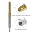 thumbnail image 3 of Unique Bargains M4 x 0.7 Titanium Plated Straight Flute Thread Tap Round Die Tap and Die Set, 3 of 6