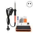 thumbnail image 1 of 20Pcs Electric Soldering Iron Set Temperature Adjustable with Switch Welding ToolsAC220V AU Plug, 1 of 5